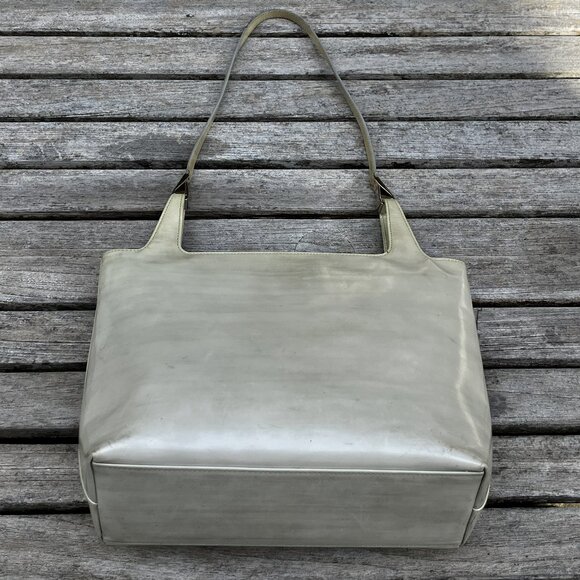 đź’ŻAuthentic GUCCI Vintage Pearlescent Leather Shoulder Bag - Picture 6 of 16